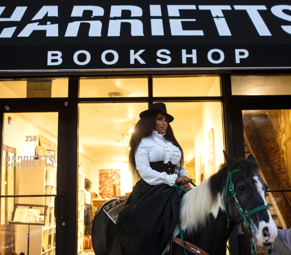 Harriett's Bookshop opened Feb. 1, 2020, on East Girard Avenue in Philadelphia. (Tyger Williams)