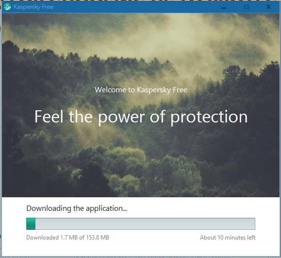 Kaspersky Free 英文版開放下載，安裝後免序號自動取得授權