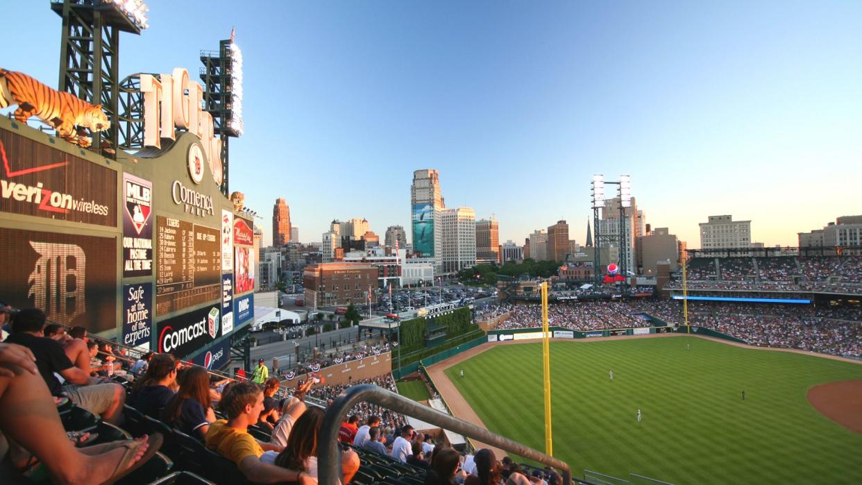 Comerica Park Detroit baseball stadium