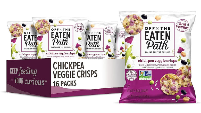 Off the Beaten Path Chickpea Crisp packaging