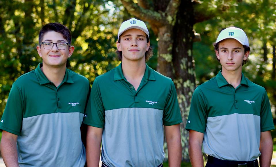 Wachusett captains left to right: Jason Manxhari, Ayden White and Perry Flagg.