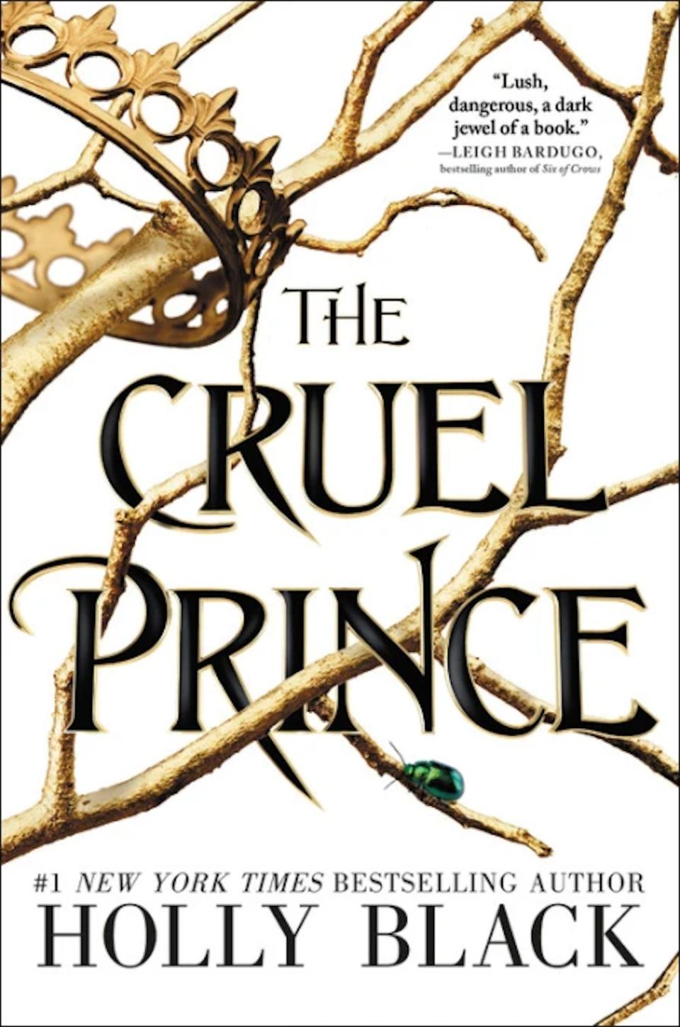 A cover of "The Cruel Prince" by Holly Black.