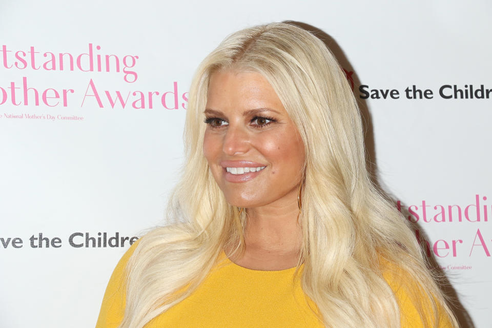 Jessica Simpson at the 2018 Outstanding Mother Awards. [Photo: Getty]