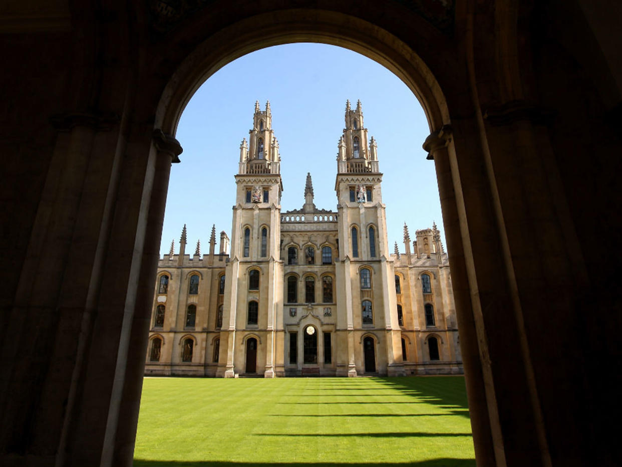 Oxford University is one of several institutions said to be in the process of revising their curricula to better reflect all races and genders: Getty