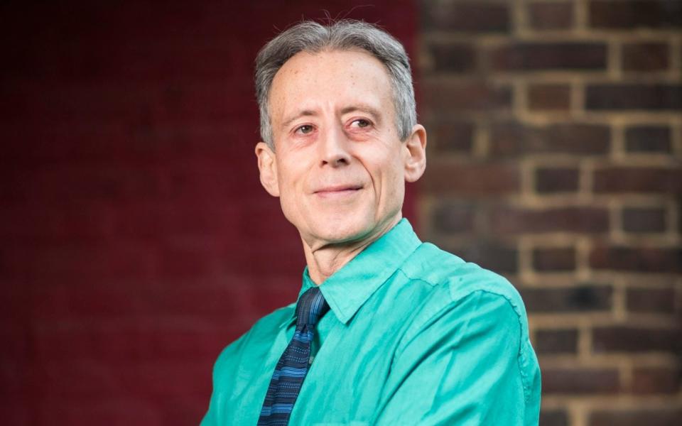 Gay rights campaigner Peter Tatchell at his home in London - Paul Grover