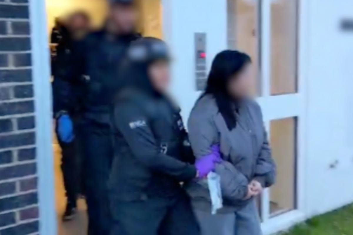 Arrest in Deptford as police suspect 'people smuggling' offences <i>(Image: NCA)</i>