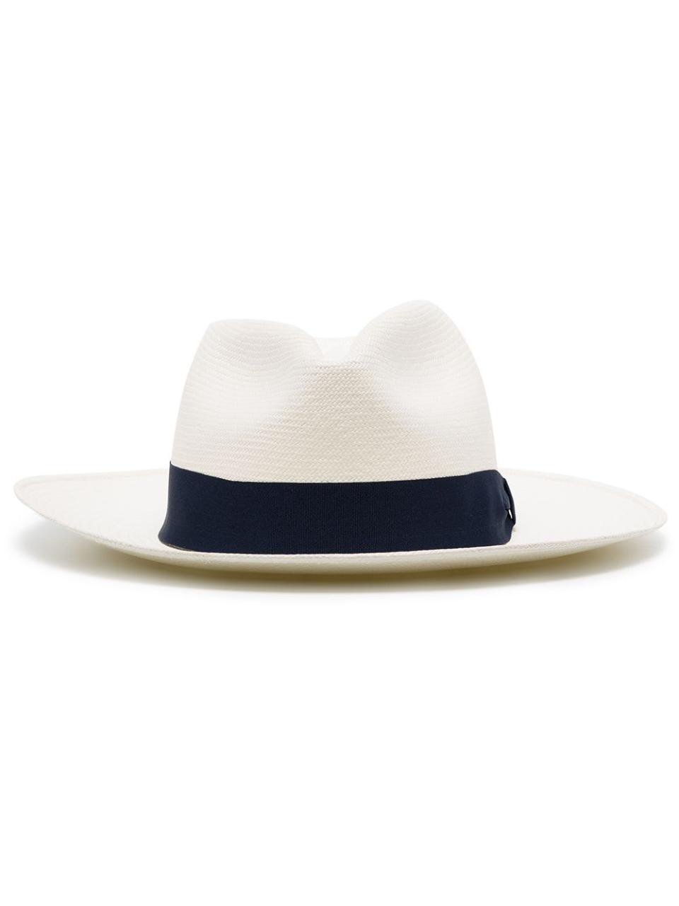 Carioca Ribbon-Band Panama Hat