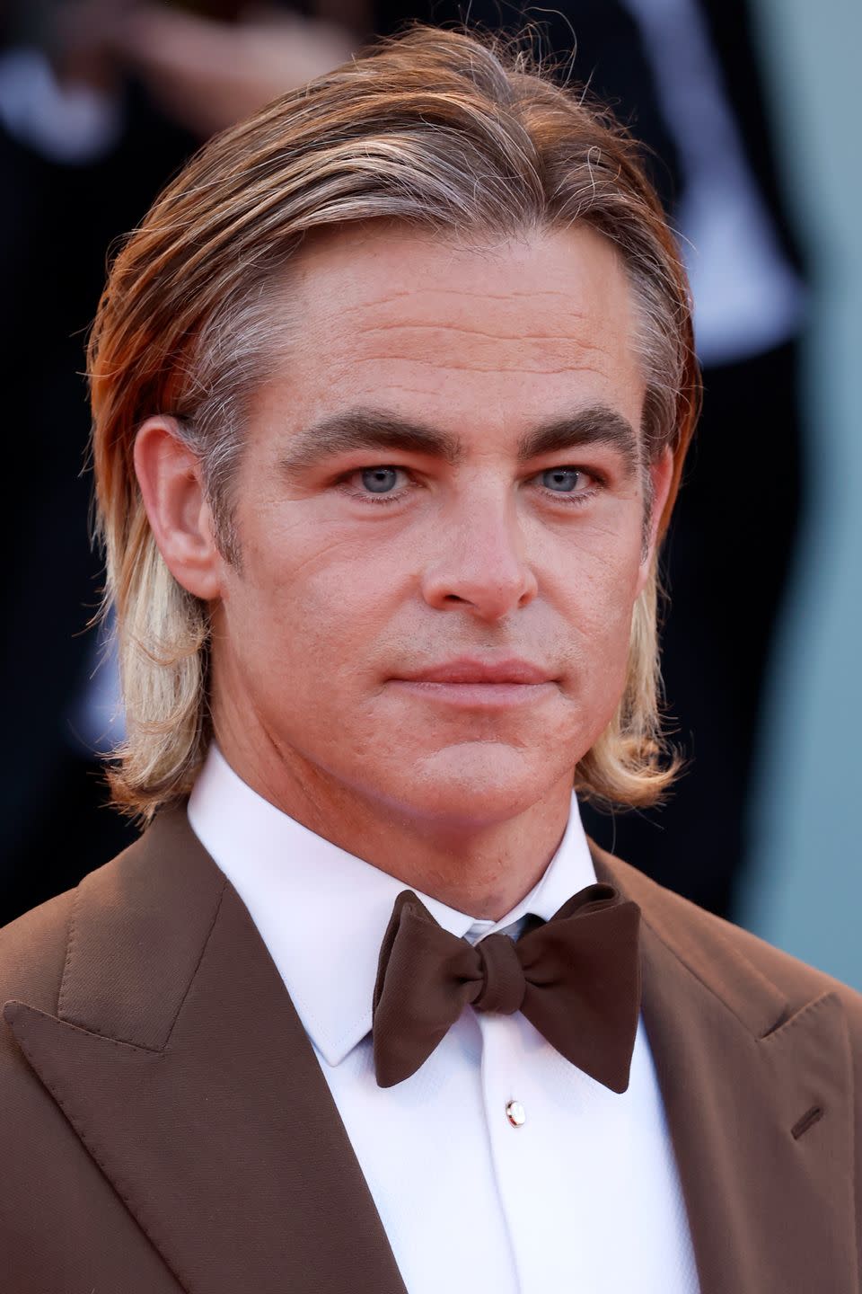 venice, italy   september 05 chris pine attends the dont worry darling red carpet at the 79th venice international film festival on september 05, 2022 in venice, italy photo by john phillipsgetty images