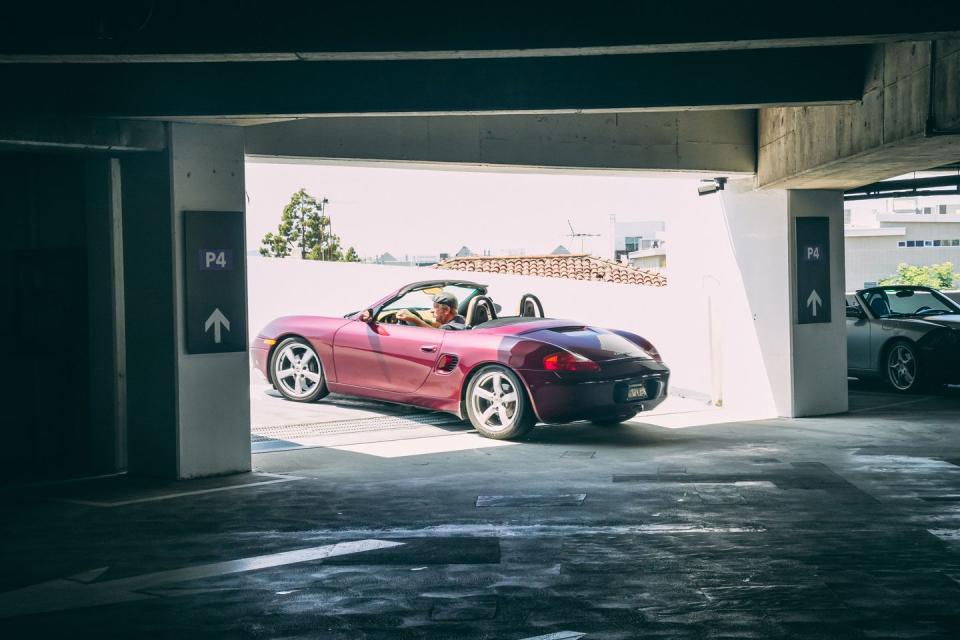 porsche boxsters at the petersen