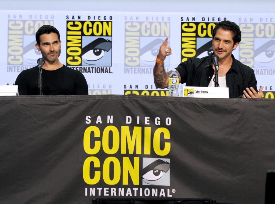 Tyler Hoechlin, Tyler Posey , 2022 Comic-Con, Star Sightings