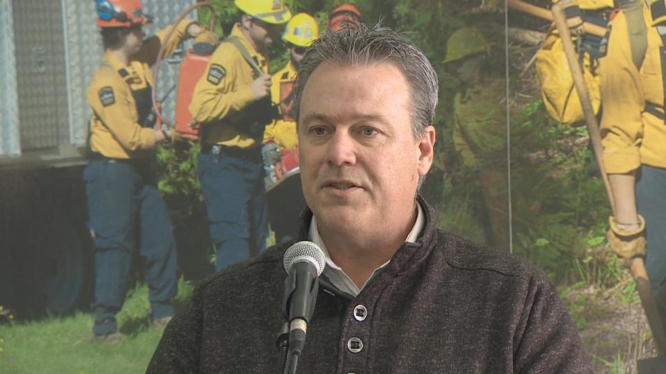 Minister of Natural Resources Mike Holland said he would consider using a ban on activity in the woods again if fire conditions get bad this year.