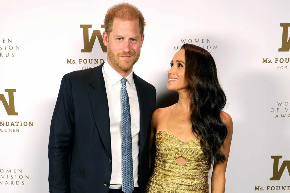 Kevin Mazur/Getty Prince Harry and Meghan Markle