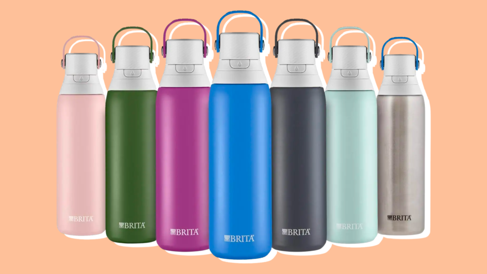 Keep hydrated with a water bottle that maintains its temperature.