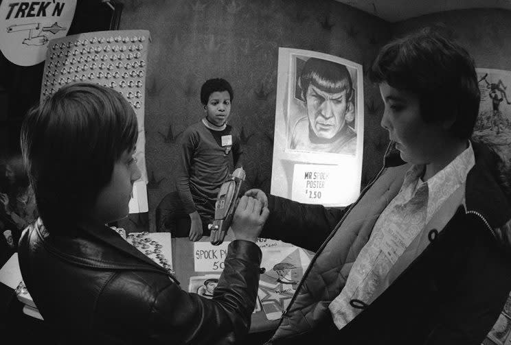 'Star Trek' convention at a New York Hotel, Monday, Feb. 18, 1974. (Credit: AP Photo)