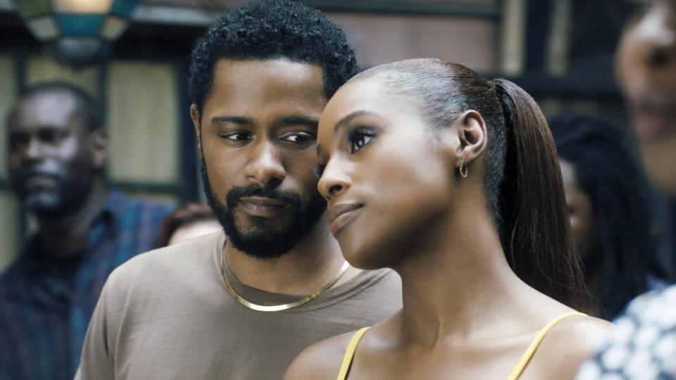 <p>Starring Issa Rae as Mae Morton and LaKeith Stanfield as Michael Block, <strong>The Photograph</strong> is a romantic drama detailing the budding romance between the two. Mae, coping with the loss of her estranged mother, sets out to investigate a photo she found while cleaning out her things, leading her to Michael, a rising journalist. Intertwining love stories both past and present, <strong>The Photograph</strong> is the perfect film to watch this Valentine's Day.</p>