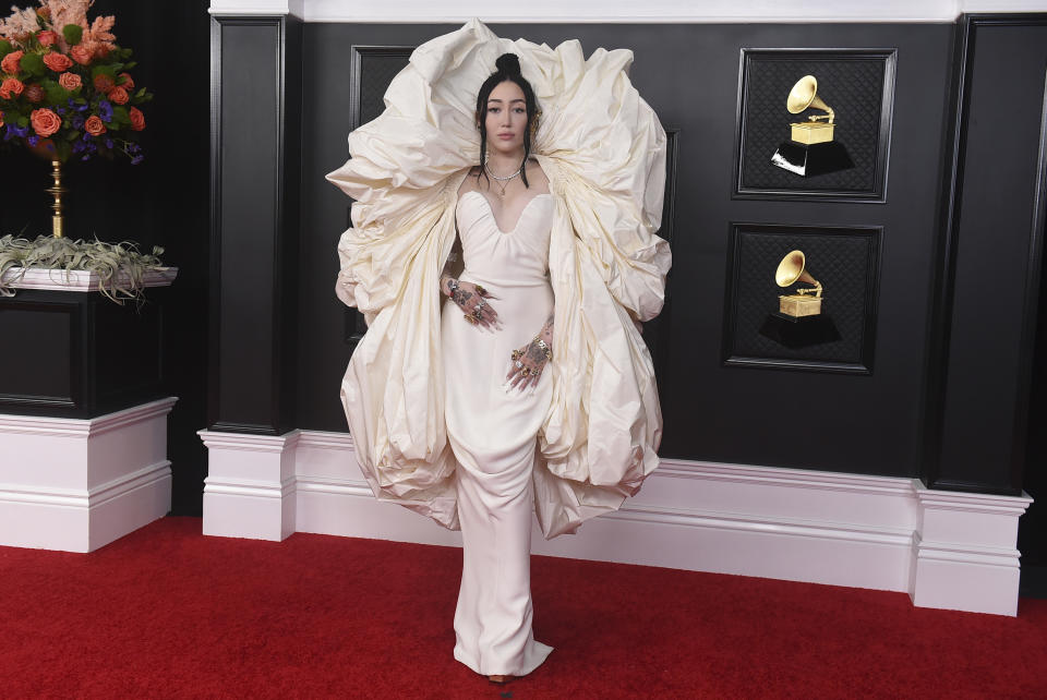 Noah Cyrus at the 63rd annual Grammy Awards. - Credit: Jordan Strauss/Invision/AP