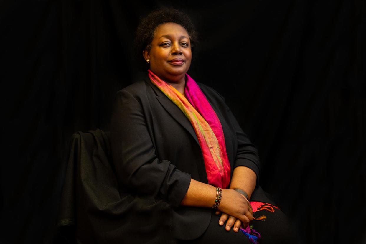 <span>Malorie Blackman was children's laureate from 2013 to 2015 and has written the critically acclaimed Noughts and Crosses series for young adults.</span><span>Photograph: Antonio Olmos/The Observer</span>