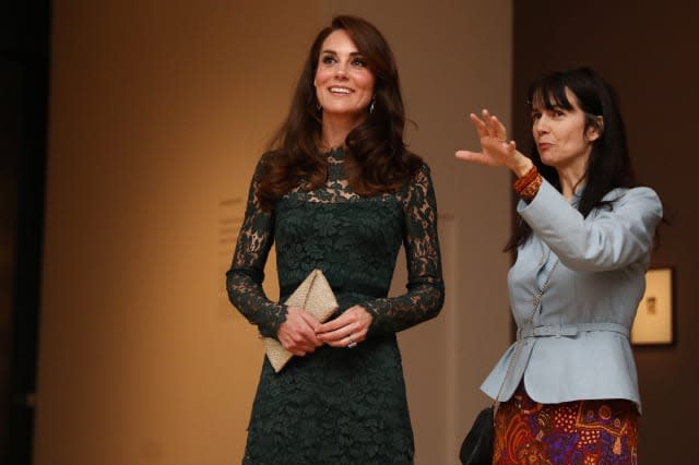 Royal visit to National Portrait Gallery