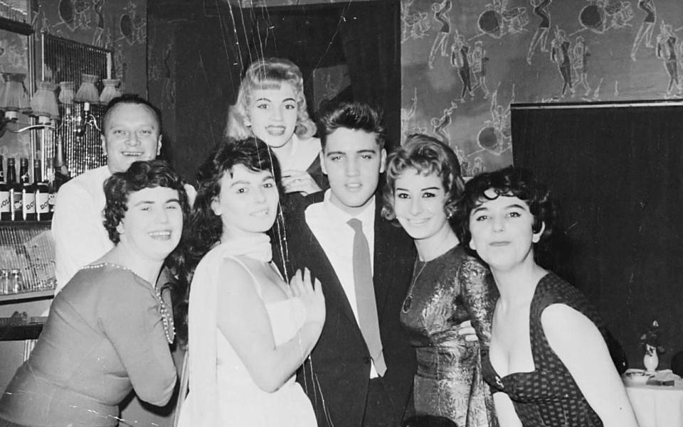 'It's natural to me': Elvis with some of his female fans - Mark and Colleen Hayward