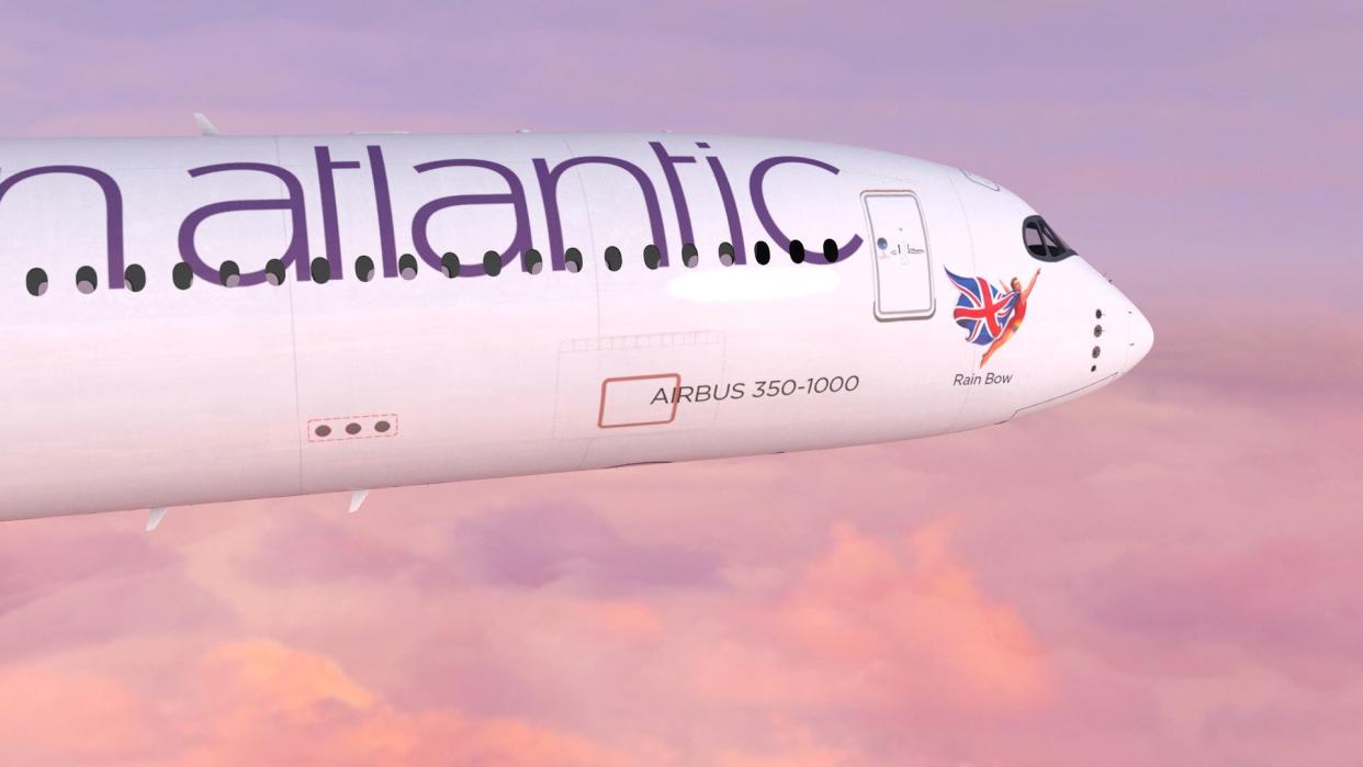 Virgin Atlantic replaces the Flying Lady with a diverse range of 'flying icons': Virgin Atlantic