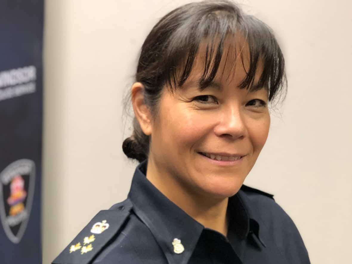 Former Windsor police chief Pam Mizuno began her career as an officer in 1994.  (Chris Ensing/CBC - image credit)