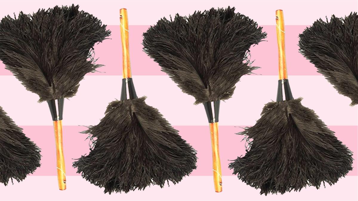 GM Ostrich Feather Duster (Mini Duster 14 Black)