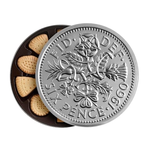 Christmas All-butter Shortbread in Sixpence Tin - Credit: Waitrose & Partners
