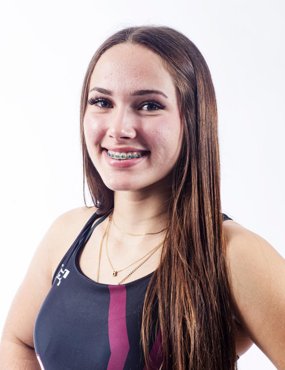 Blanca Cespedes, Riverdale has been named to the News-Press/Naples Daily News All Area team for girls wrestling