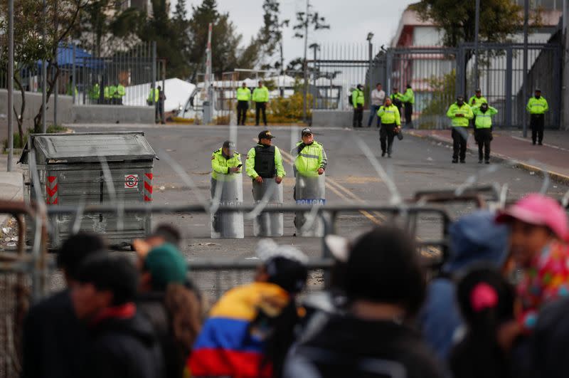 Anti-government protests in Quito