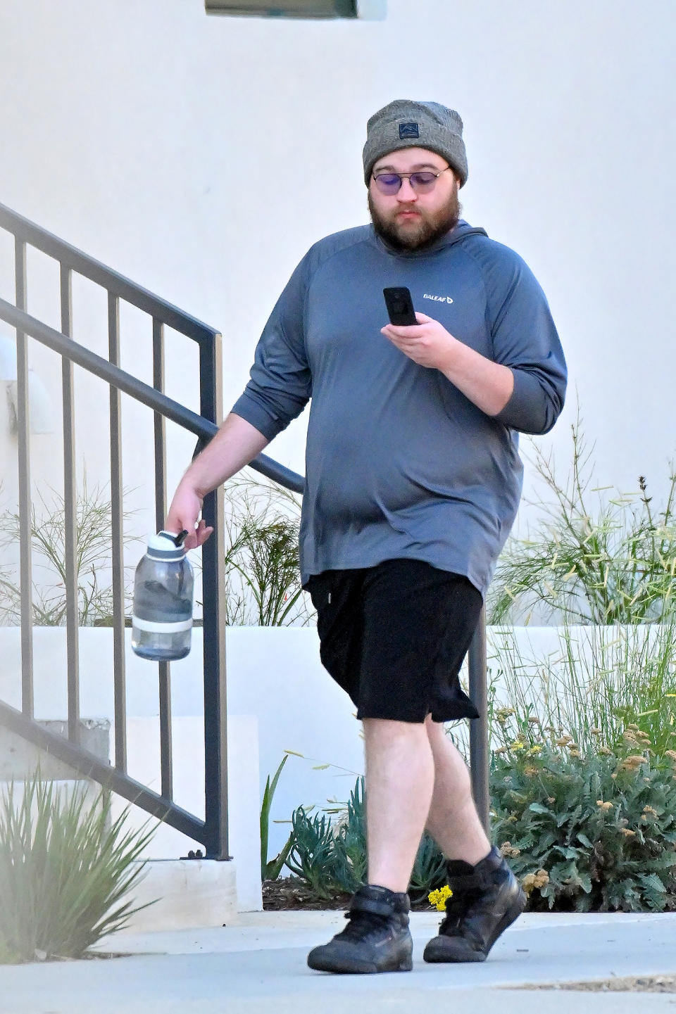 Two and a Half Men’ Alum Angus T. Jones Debuts a New Look While Out and About: Photos