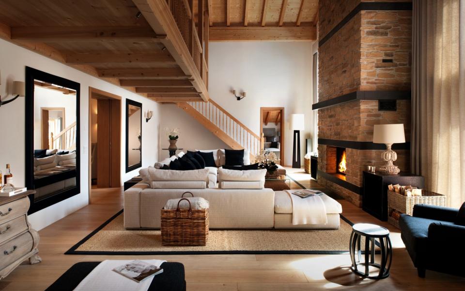 Tasteful chalets like Haus Alpina in Klosters offer a quiet alternative to the famous Davos