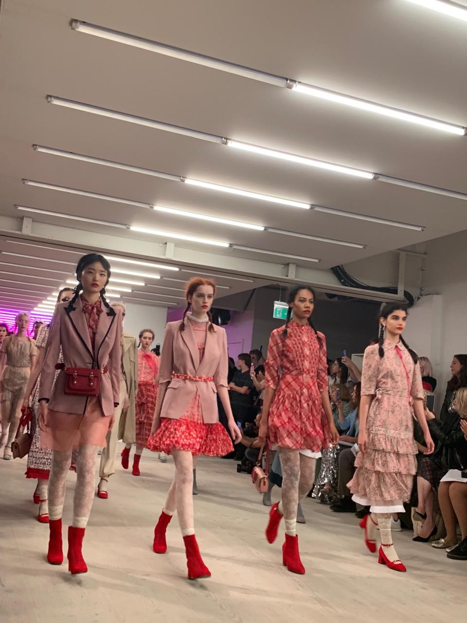 London Fashion Week: Bora Aksu Spring Summer 2020. (PHOTO: Reta Lee/Yahoo Lifestyle Singapore)