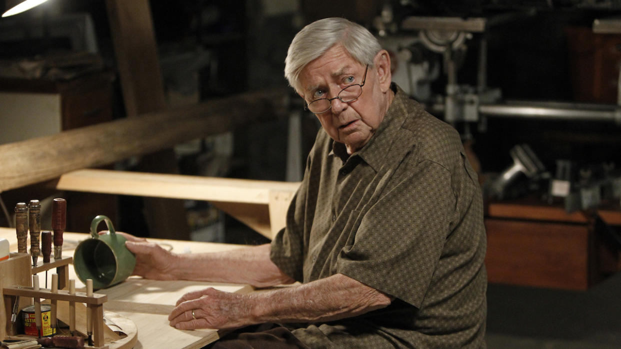  Ralph Waite as Jackson Gibbs in NCIS. 