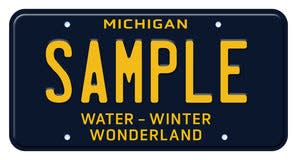 Michigan Secretary of State Jocelyn Benson is bringing back the resident-favorite “Water-Winter Wonderland” license plate.