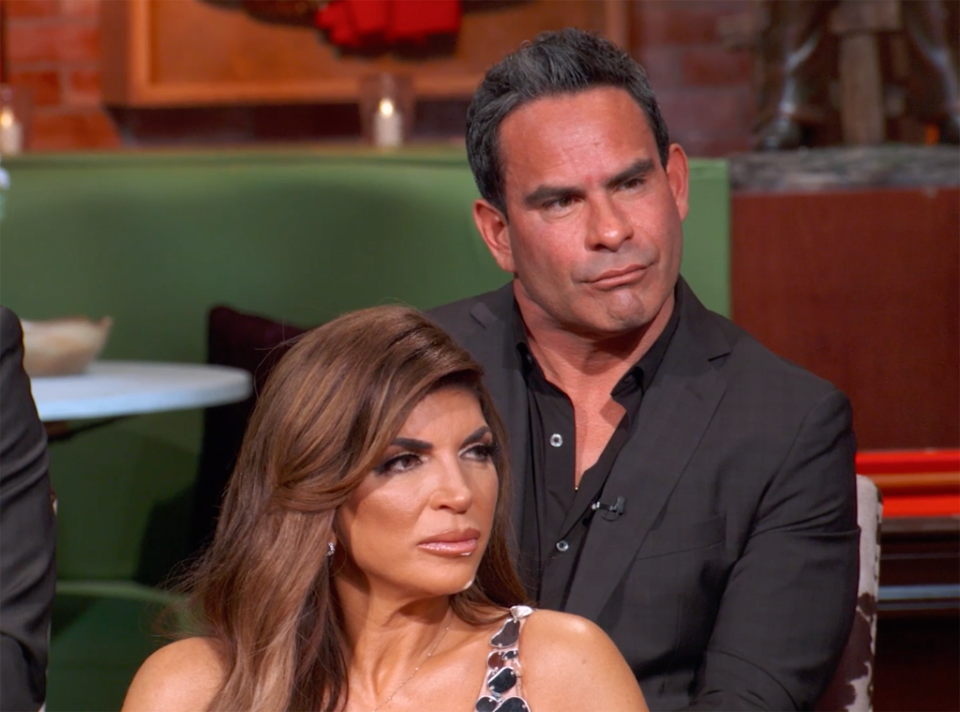 RHONJ, Real Housewives of New Jersey, Reunion, Teresa Giudice, Luis Louie Ruelas