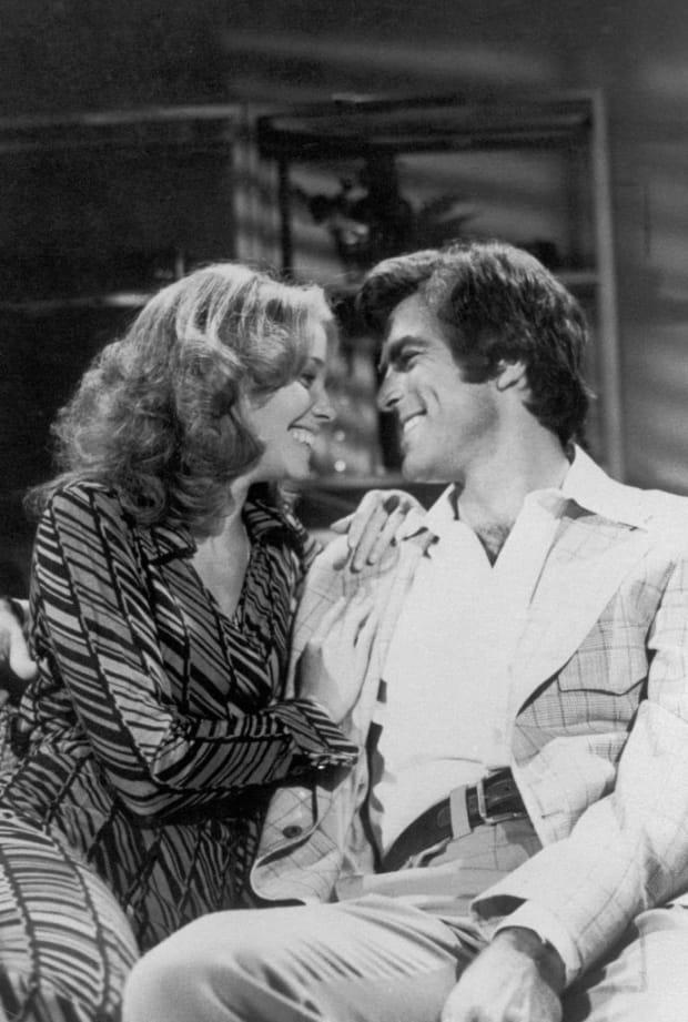 <p>Jaime Lynn Bauer, Tom Selleck (1975)</p><p>Photo by Archive Photos/Getty Images</p>