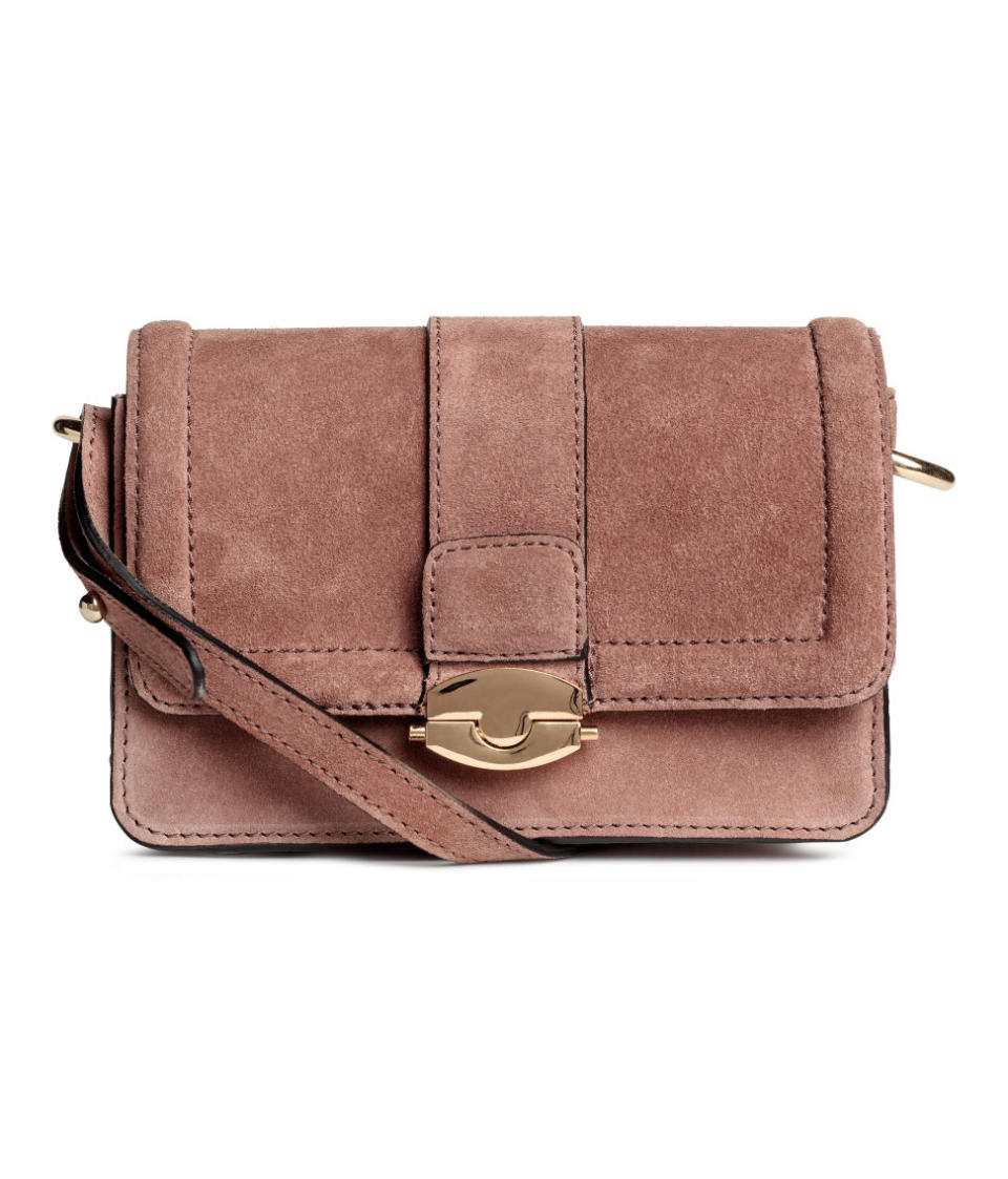 DUSTY PINK MESSENGER BAG