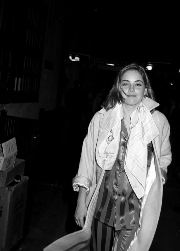 Sharon Stone attends Woody Allen's New Year's Eve party on Dec. 31, 1979<p>Ron Galella/Getty Images</p>