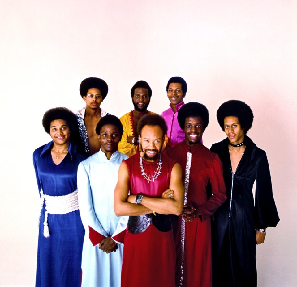 Earth, Wind & Fire inspired an iconic shot.