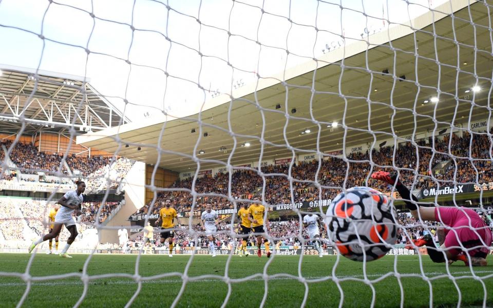 Toney slots a penalty home for the first goal. - REUTERS/Tony Obrie