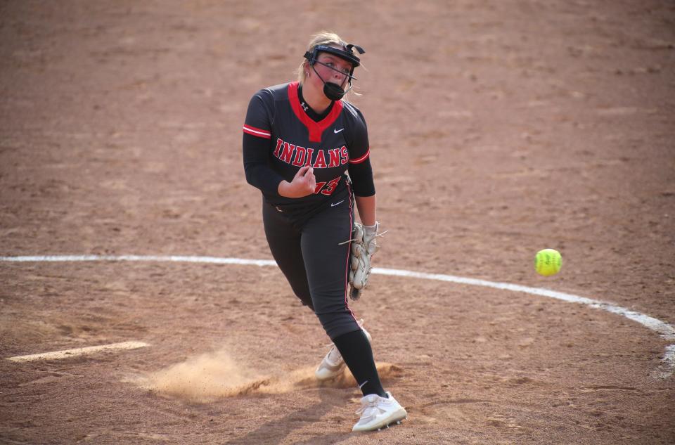 West Allegheny's AJ Arnal delivers a pitch during the sixth inning against Western Beaver Wednesday evening at West Allegheny High School.