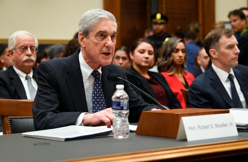 Former special counsel Robert Mueller testifies to House Judiciary Committee on ‘Oversight of the Report on the Investigation into Russian Interference in the 2016 Presidential Election.’ Mueller, who investigated alleged Russian interference during the 2016 presidential election, said in May that his report ‘speaks for itself.’