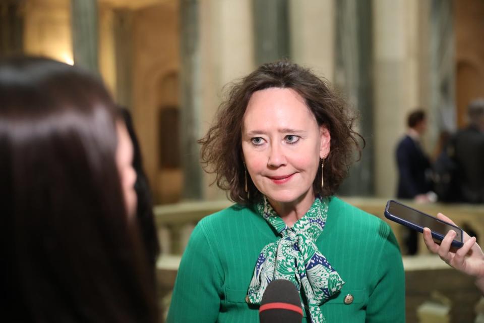 Justice Minister Bronwyn Eyre says the Saskatchewan Human Rights Commissioners needed to be a 'refreshed' due to retirements, resignations and expired terms. (Alexander Quon/CBC - image credit)