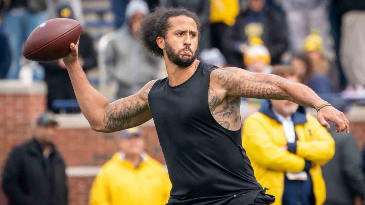 Ex-49ers QB Kaepernick hopes to play flag football in 2028 Olympics