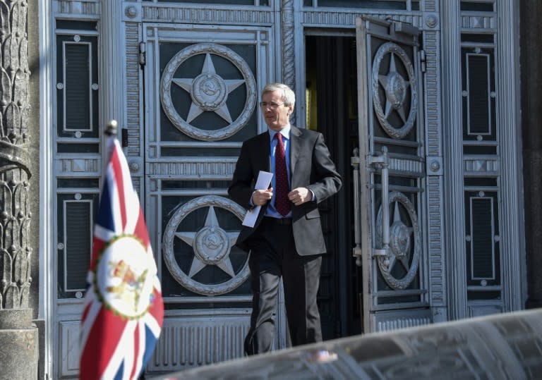 Moscow summoned British ambassador to say London had a month to cut the number of diplomatic staff in Russia to the same number Russia has in Britain