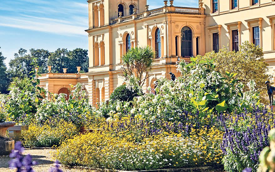 Osborne House Isle of Wight queen victoria prince albert best gardens visit summer - Alamy