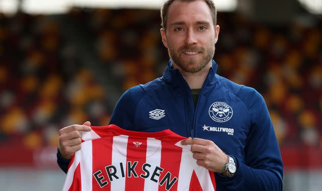 Christian Eriksen returns to football at Brentford just months