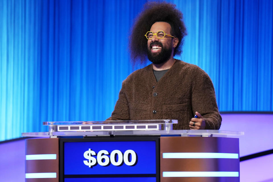 Reggie Watts competes on ABC’s “Celebrity Jeopardy!” - Credit: ABC