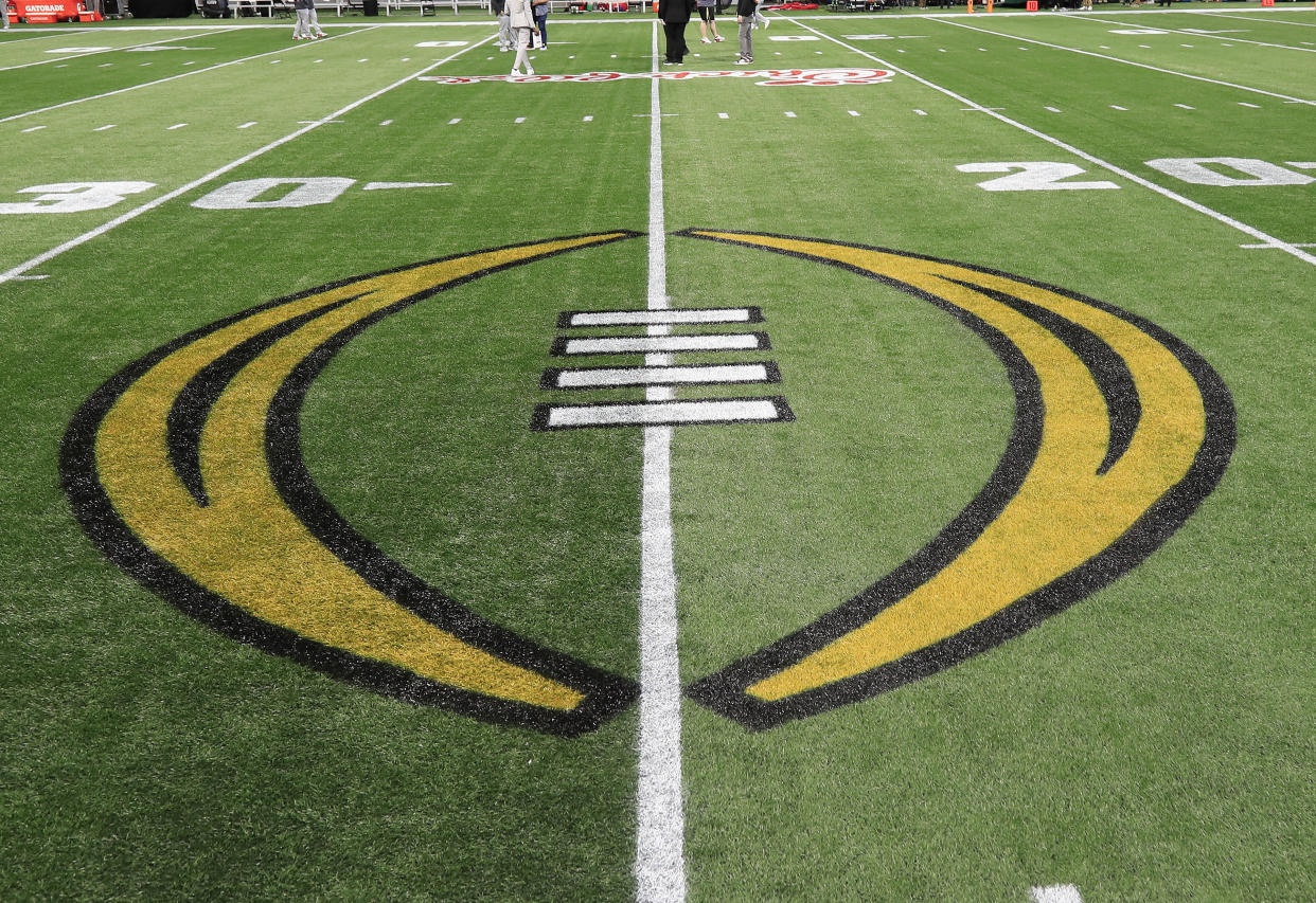 There were plenty of heated negotiations over the latest College Football Playoff deal. (David J. Griffin/Getty Images)