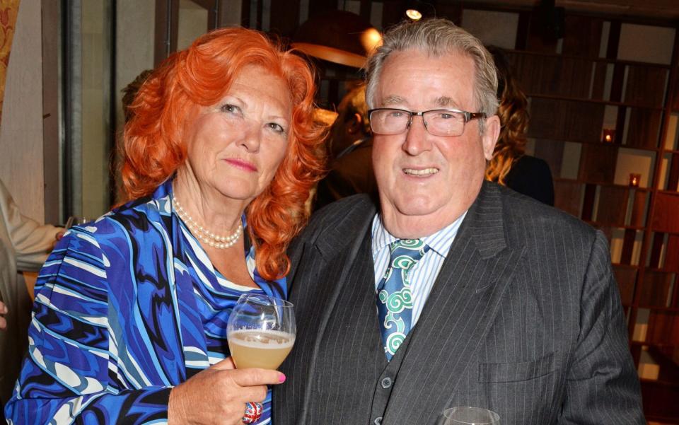 The Russian spy tried to befriend Lady McAlpine, pictured with her husband Lord McAlpine - David M Benett 